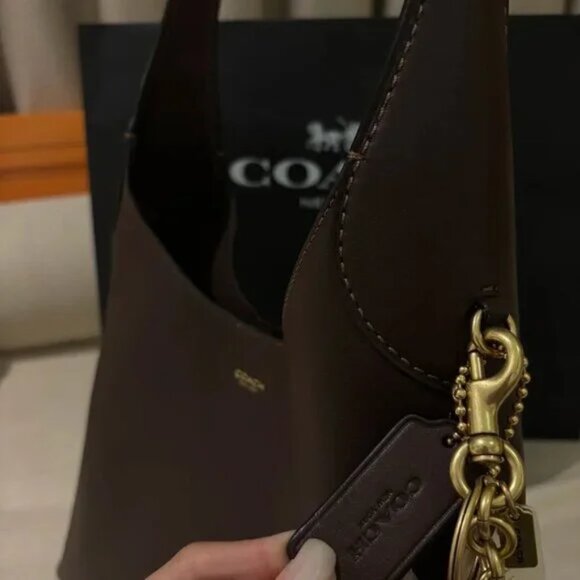 Coach Brooklyn Shoulder Bag 28 – BrassMaple NWT with Dust Bag - Picture 2 of 6